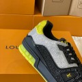 「#145」LOUIS VUITTON Trainer diamond