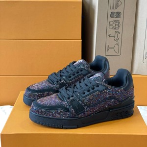 「#148」LOUIS VUITTON Trainer diamond
