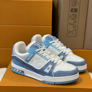 「#151」LOUIS VUITTON Trainer diamond