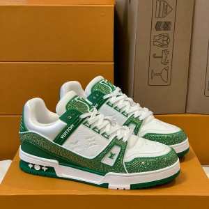 「#152」LOUIS VUITTON Trainer diamond