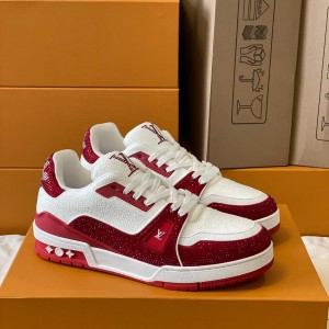 「#161」LOUIS VUITTON Trainer diamond