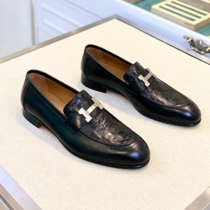「#796」Hermes Loafers shoes