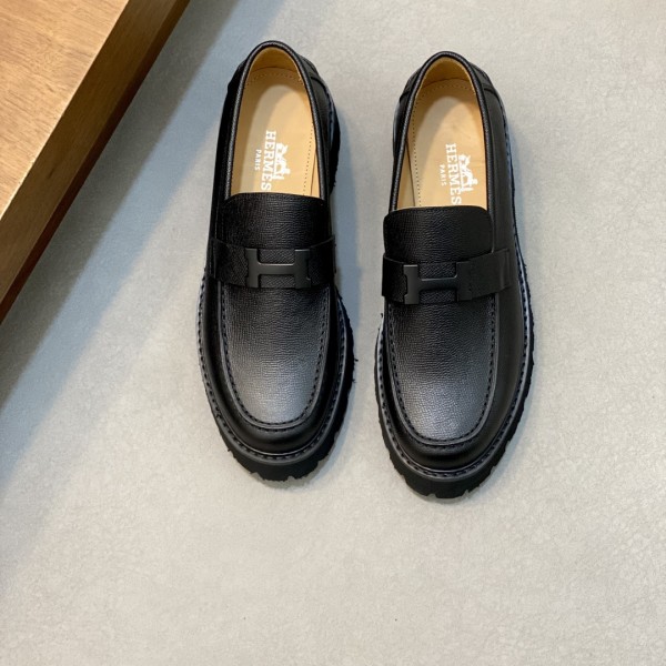 「#838」Hermes Loafers shoes