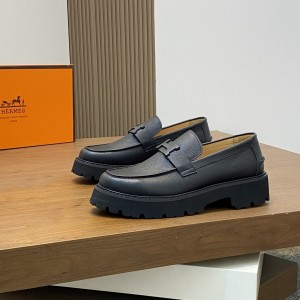 「#838」Hermes Loafers shoes