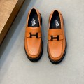 「#839」Hermes Loafers shoes