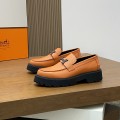 「#839」Hermes Loafers shoes