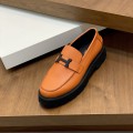 「#839」Hermes Loafers shoes