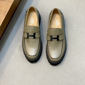 「#840」Hermes Loafers shoes