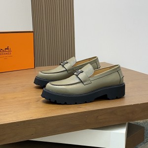 「#840」Hermes Loafers shoes