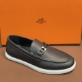 「#844」Hermes Loafers shoes