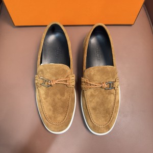 「#846」Hermes Loafers shoes