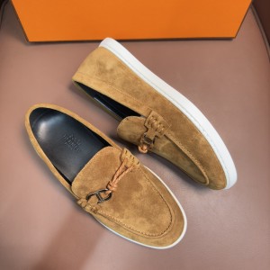 「#846」Hermes Loafers shoes