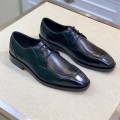「#848」Hermes leather shoes