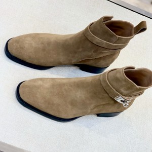 「#851」Hermes leather shoes