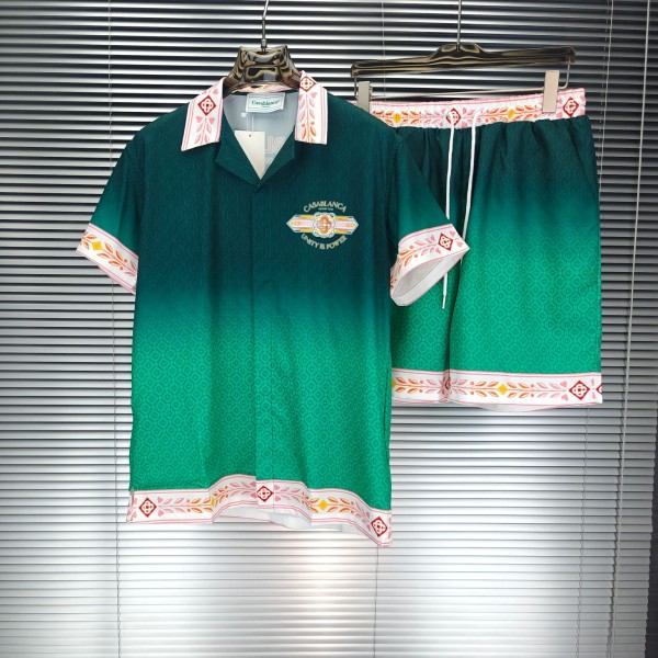 「#16430」CASABLANCA shirt Set;Summer suit