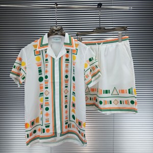 「#16440」CASABLANCA shirt Set;Summer suit