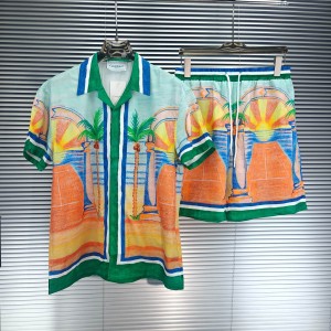 「#16442」CASABLANCA shirt Set;Summer suit