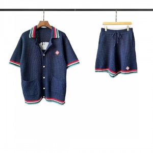 「#16446」CASABLANCA shirt Set;Summer suit