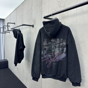 「#1740」Balenciaga hoodie; zipper hoodie