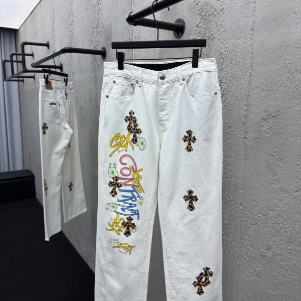 「#4258」Chrome Hearts jeans
