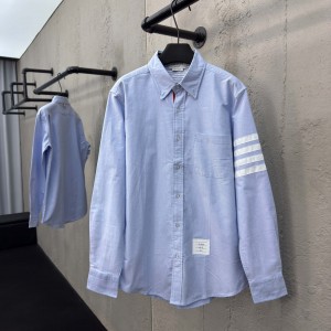 「#3244」THOM BRKWNE Long-sleeved shirt