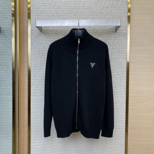 「#9589」Prada jacket; sweater