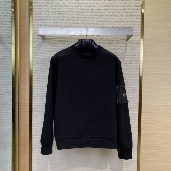 「#9657」Prada shirt; sweatshirt