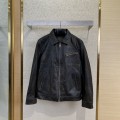 「#9619」Prada jacket; Genuine leather; Customized