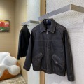 「#9622」Prada jacket; Genuine leather; Customized