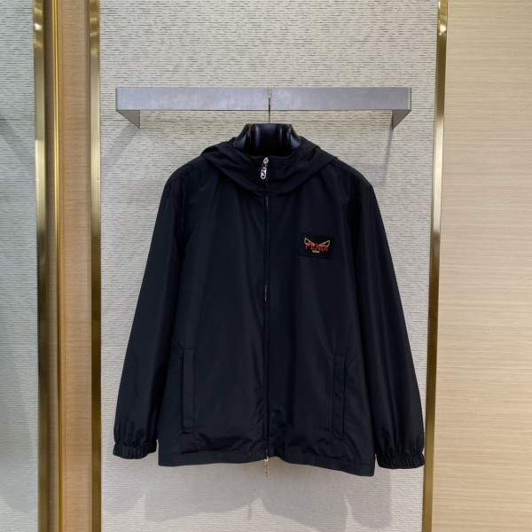 「#12342」Fendi jacket; reversible jacket.