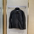 「#12786」Loewe jacket; Genuine leather; Customized