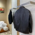 「#12786」Loewe jacket; Genuine leather; Customized