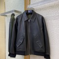 「#12787」Loewe jacket; Genuine leather; Customized