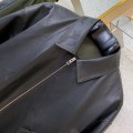 「#12787」Loewe jacket; Genuine leather; Customized