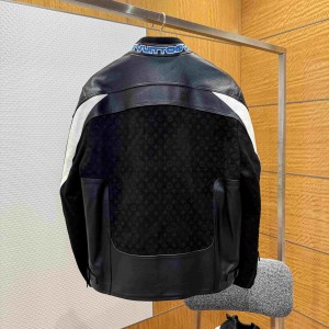 「#6757」Louis Vuitton jacket;100% genuine leather