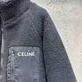 「#5219」  CELINE fleece jacket
