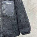 「#5219」  CELINE fleece jacket