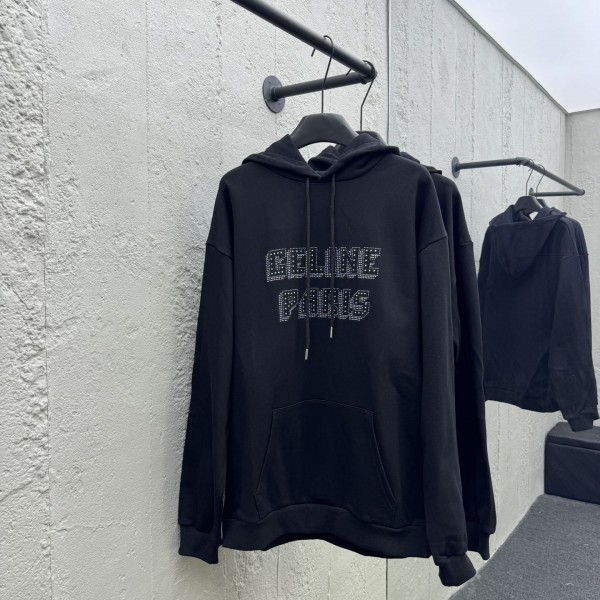 「#5238」  CELINE zipper hoodie