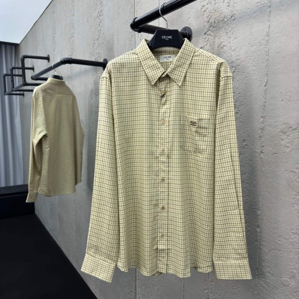 「#5246」  CELINE Long-sleeved shirt