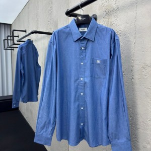 「#5247」  CELINE Long-sleeved shirt